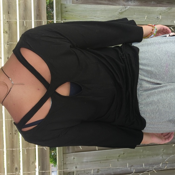 Funky Black top - Picture 1 of 7